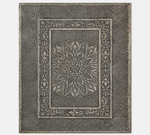 Grand Antique Mandala Concrete Panel